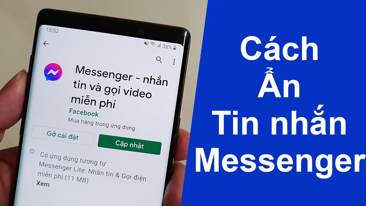 Ẩn chế độ đã xem trên Messenger