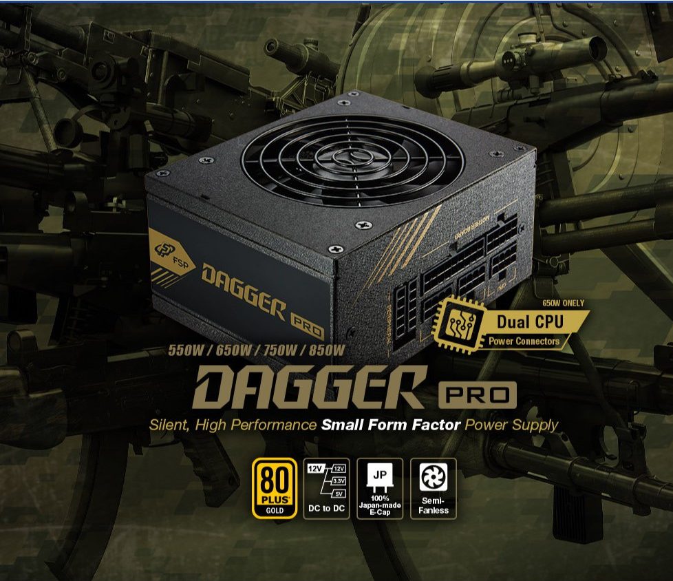 Bộ nguồn FSB Dagger Pro 850W "nhỏ nhưng có võ"