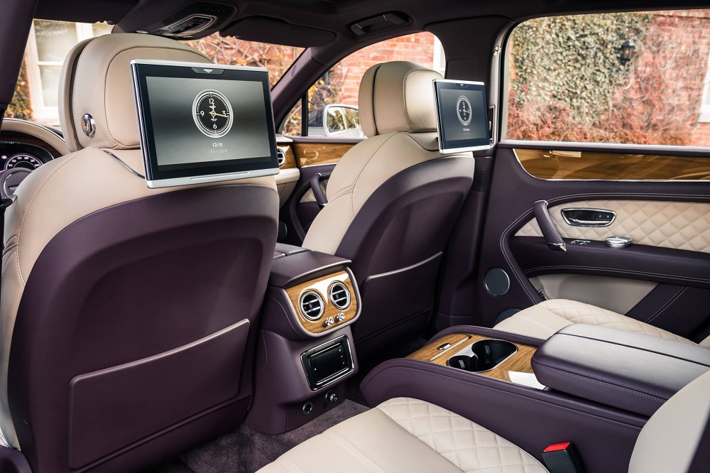 Xe Bentley ra mắt hệ thống giải trí tiện nghi cho hàng ghế sau