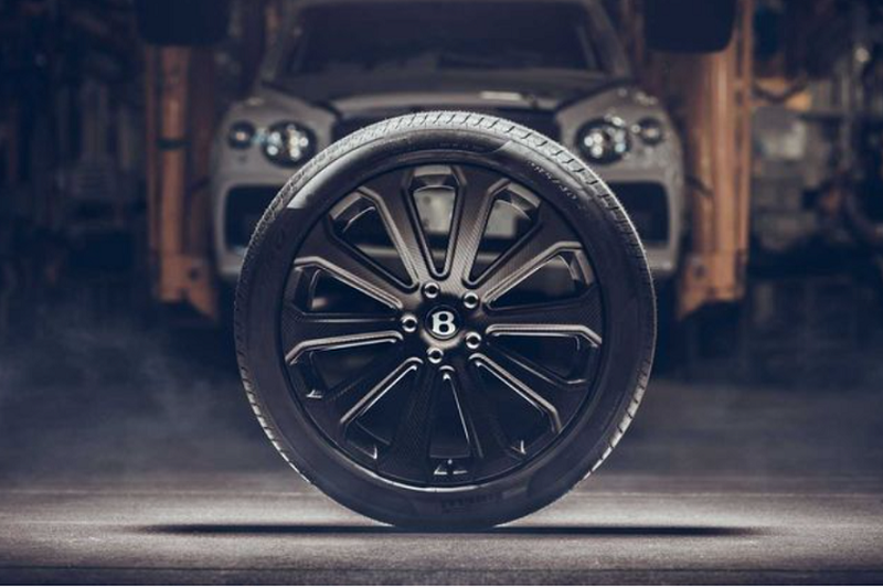 Bentley Bentayga được trang bị mâm carbon độc đáo