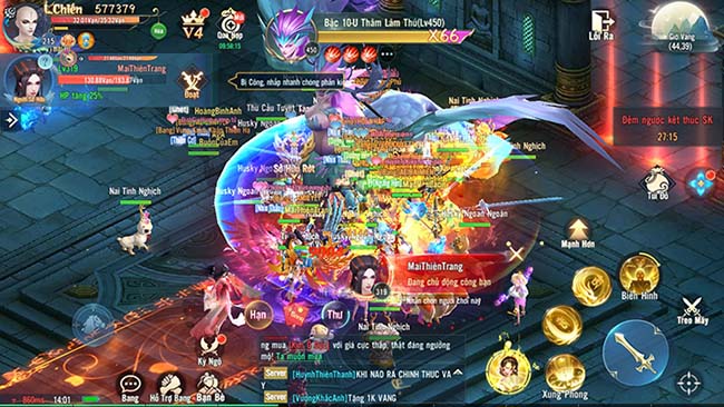 Thần Kiếm Mobile là một tựa game được đầu tư khá châu chuốt